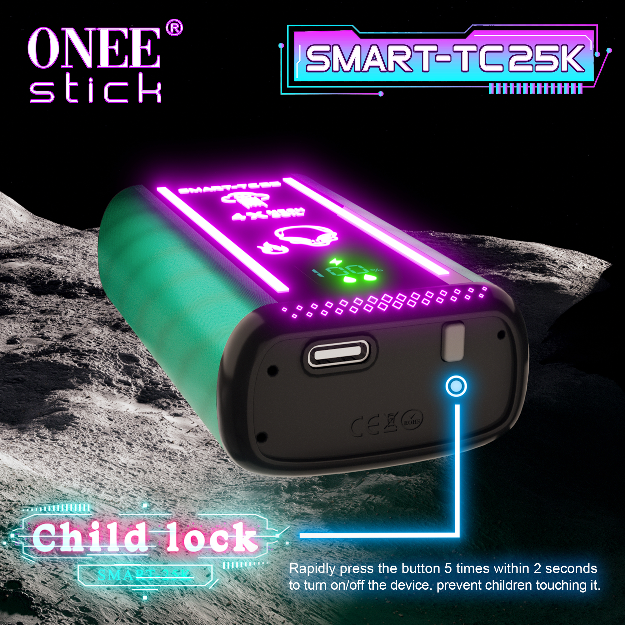 kangvape onee stick smart-25k 25000 puffs disposable